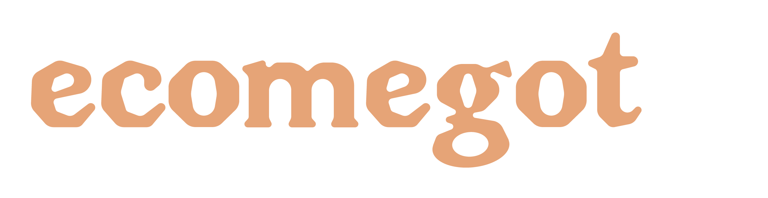 Logo écomégot by keenat blanc