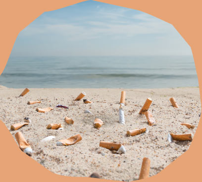 40% des déchets en méditerranée sont des mégots par écomégot