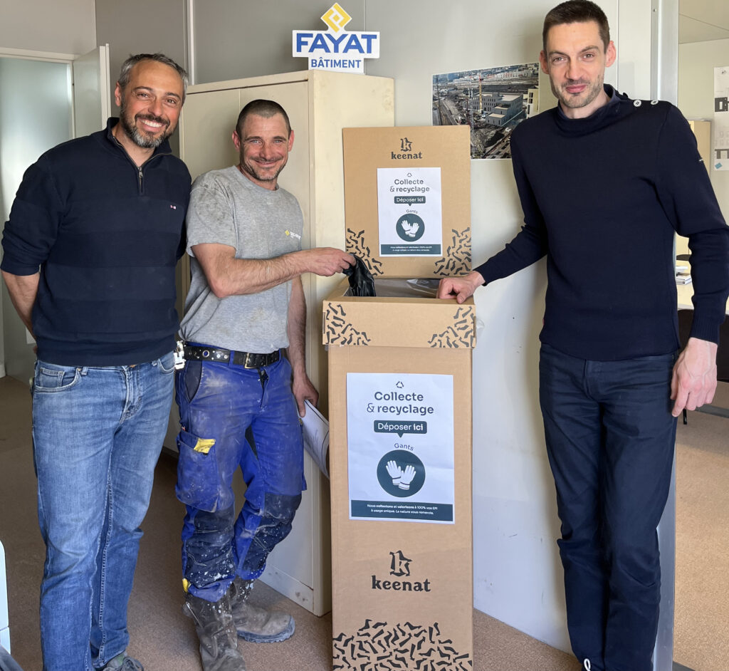 Un point d'apport volontaire Keenat : le début d'une chaîne de valeur circulaire et inclusive.