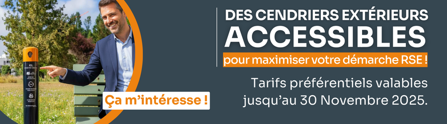 Démarche rse cendriers extérieurs