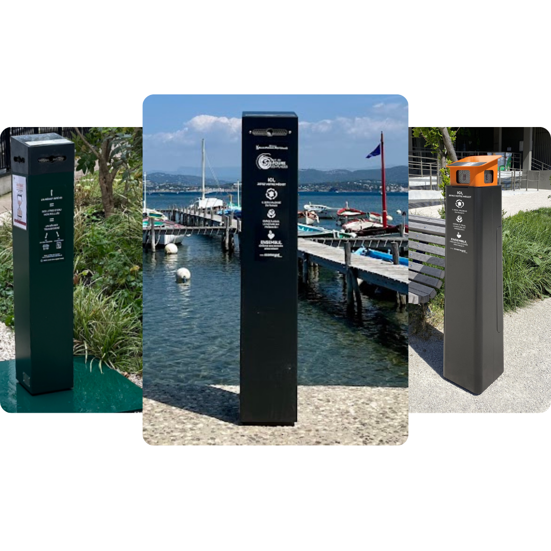 Nouveaux cendriers sur pied